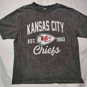 Kansas City Chiefs Gray Gameday Couture T-Shirt